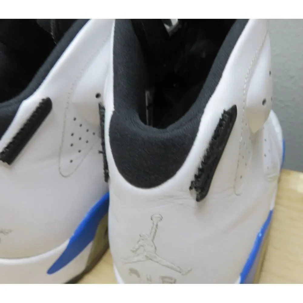 Nike Air Jordan 6 Sport Blue‎ Size 13 Shoes 384664 107 - missing back loops
